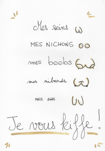 Lire la suite à propos de l’article Nos Seins